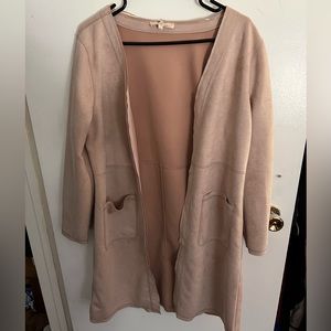 Light pink dress coat